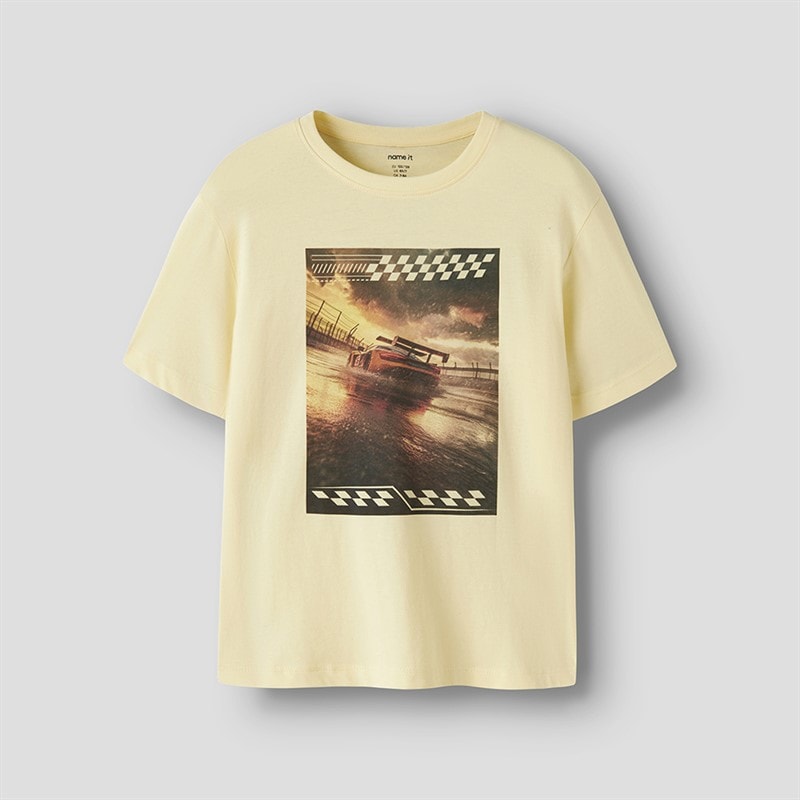 Jongens voto t-shirt Double Cream - Afbeelding 1