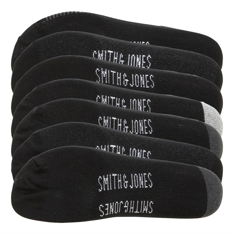 Chaussettes Mitti seven pack hommes Noir/Charcoal Marl/Blanc/Grey Marl - Image 2
