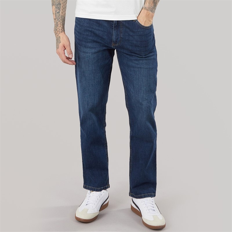 Henleys Jeans coupe droite Breeze hommes - Stone Wash