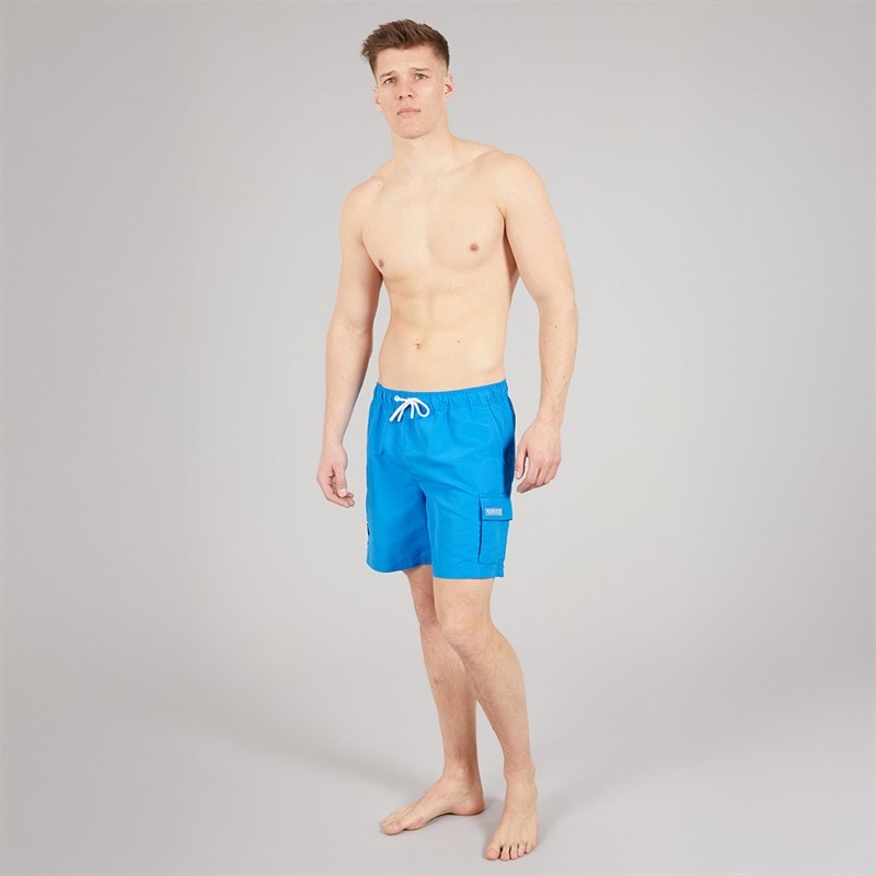 Shorts de bain Henulty hommes Bleu - Image 3
