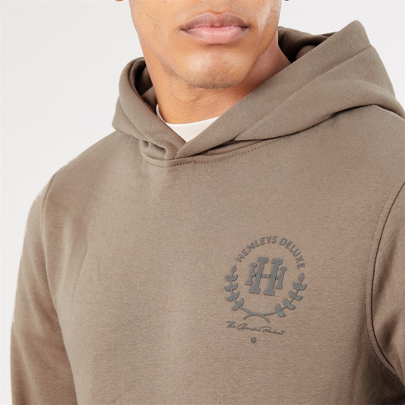 Heren alston hoodie Khaki - Afbeelding 3