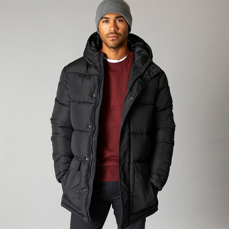 French Connection Herren - Parka Row - Schwarz - Bild 1