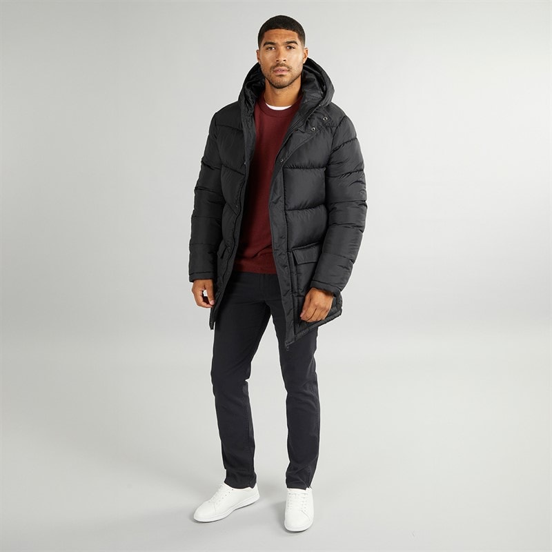 French Connection Herren - Parka Row - Schwarz - Bild 4