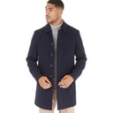 Herren - SB Kragen Wollmantel Marine