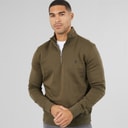 Herren - FC 1/2 Zip Sweatshirt Khaki
