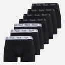 Heren fcuk seven pack boxershorts FCUK 12 Zwart