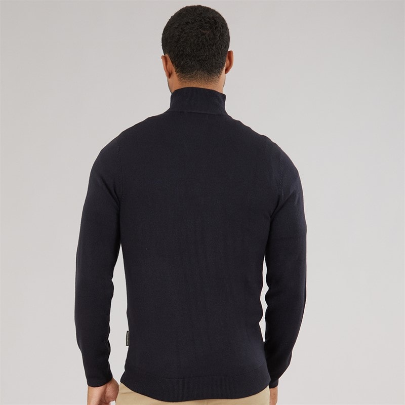 Herren - Cash Half-Zip Pullover Marine - Bild 2
