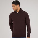Pull à demi-fermeture éclair en cachemire hommes Chateaux