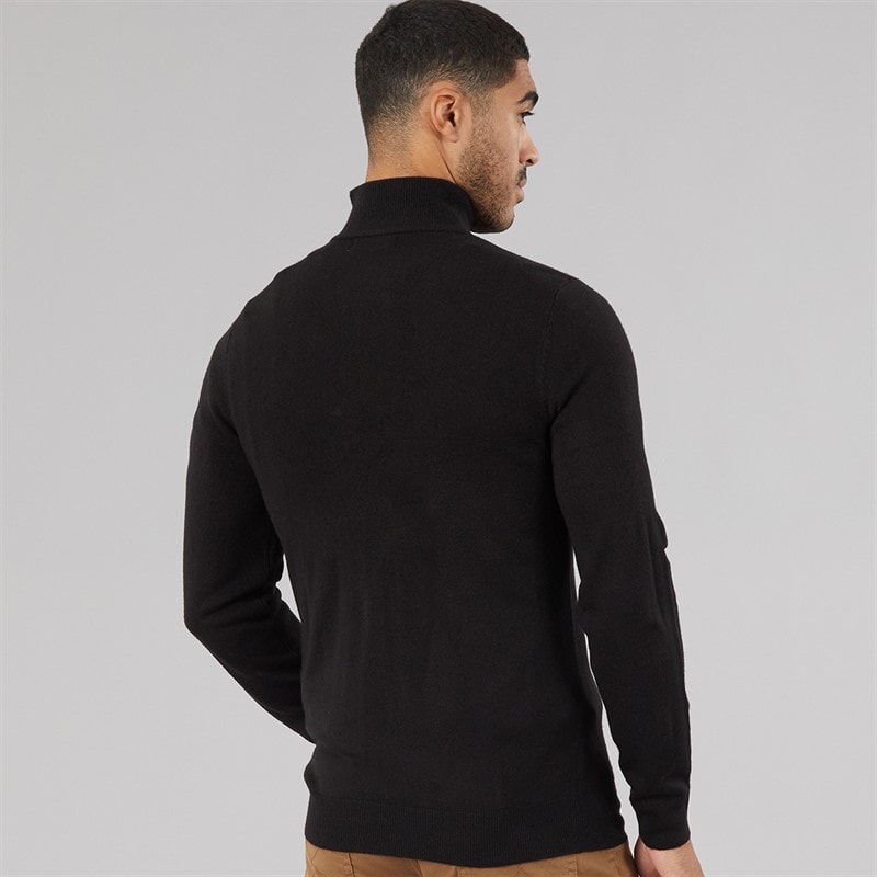 Heren cash halfzip trui Zwart - Afbeelding 2