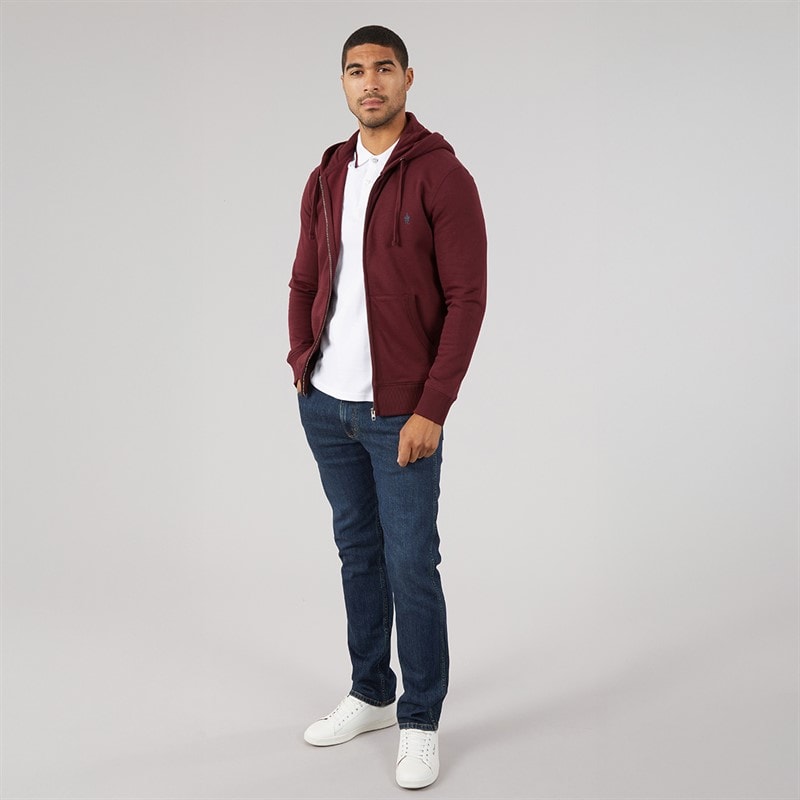 Sweat à capuche zippé FC hommes Chateaux/Navy - Image 4