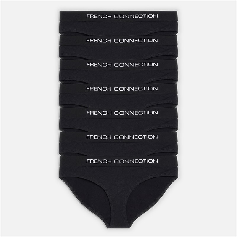 French Connection Dames zevenpack slips - Multi 3