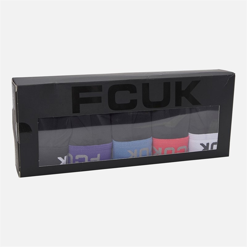 Herren - FCUK Performance Boxers Fünferpack FCUK 30 Schwarz - Bild 2