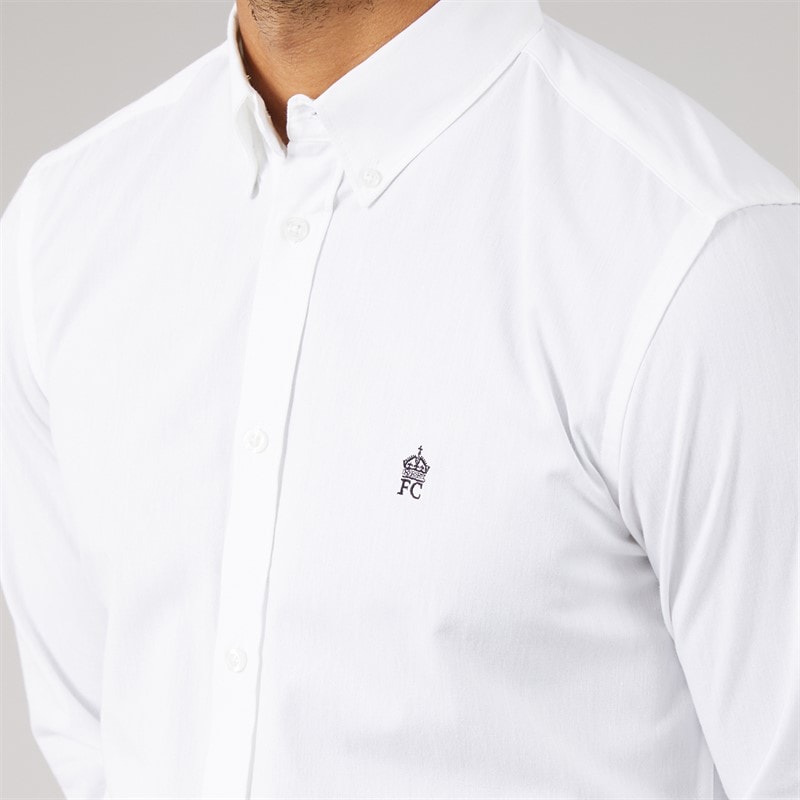 Chemises oxford lot de deux hommes Blanc/Marine - Image 5