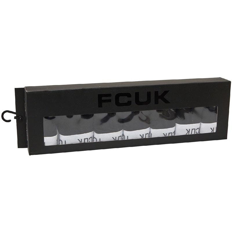 French Connection Mężczyźni bokserki FCUK seven pack - FCUK 2 Czarny – zdjęcie  2