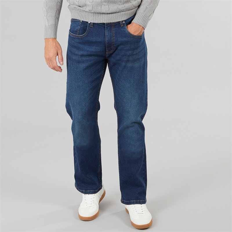 Onfire Mężczyźni dżinsy bootcut - Dark Wash