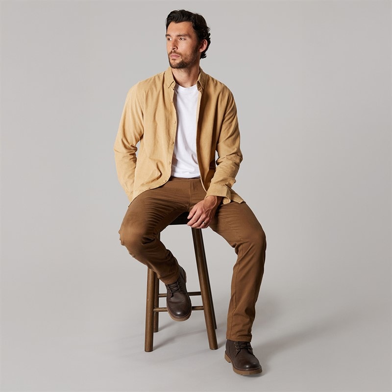 Herren - Schlanke Chino-Hose Cinnamon - Bild 3