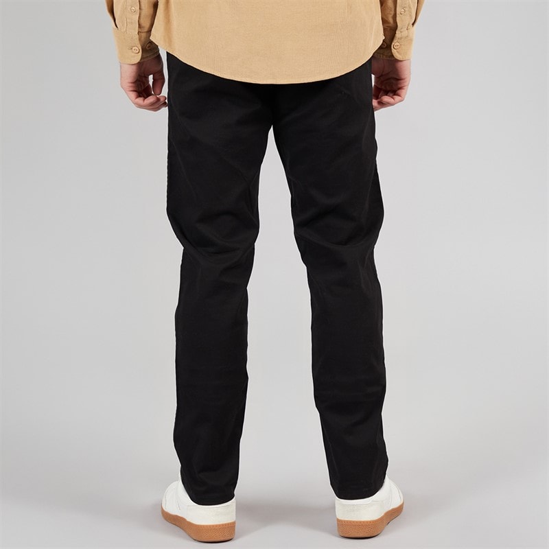 Pantalon chino slim fit hommes Noir - Image 2
