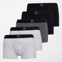 Heren vijfpack boxershorts Zwart/Grey Pack