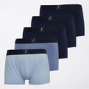 Heren vijfpack boxershorts Blue Mix