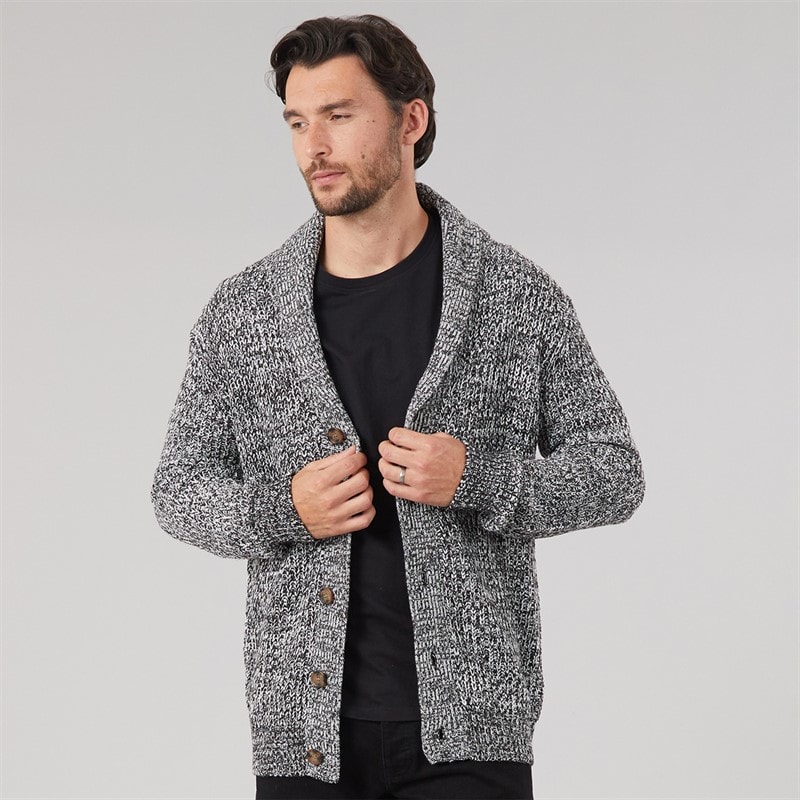 Heren vest met sjaalkraag Salt & Pepper - Afbeelding 1