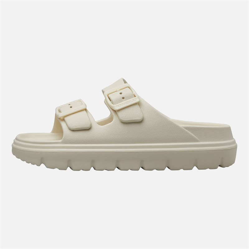 Damen - Sunset Doppel-Schnallen-Slider Whitecap Gray - Bild 2