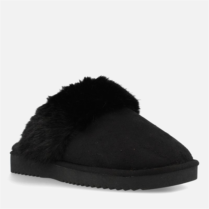 Damskie kapcie pomino Triple Black – zdjęcie  2