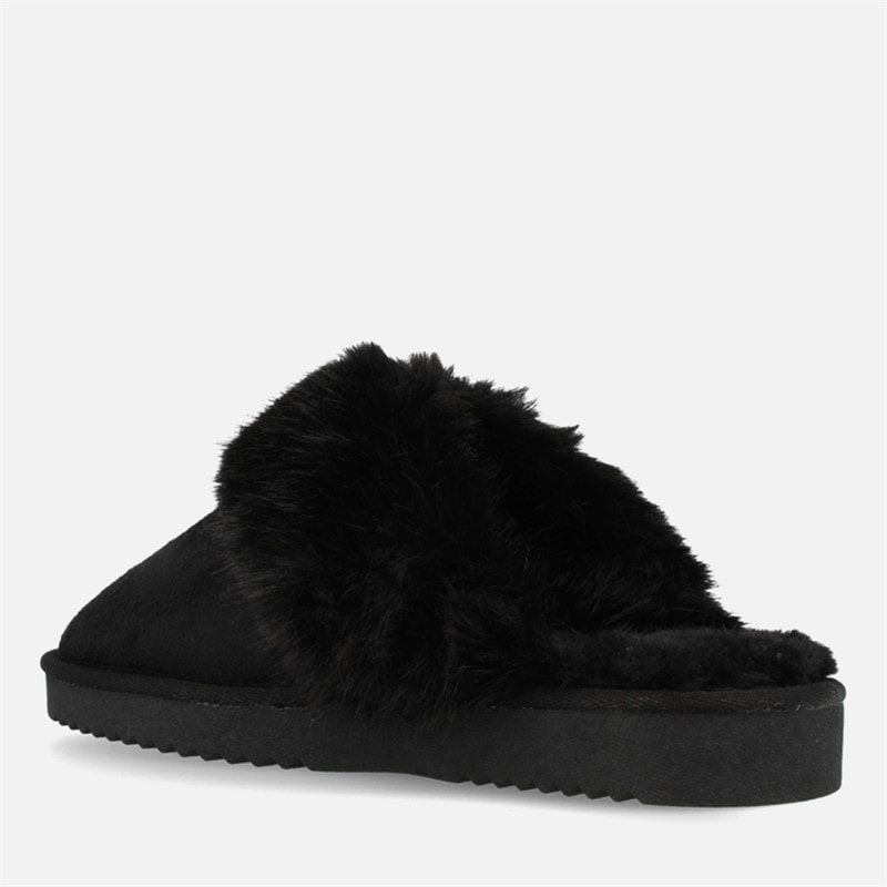 Damskie kapcie pomino Triple Black – zdjęcie  4