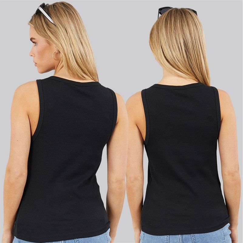 Dames 2-pack vesten Zwart - Afbeelding 2