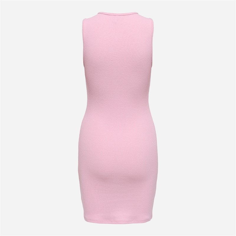 Damen - Wilma Geripptes Kleid Bleached Mauve - Bild 2