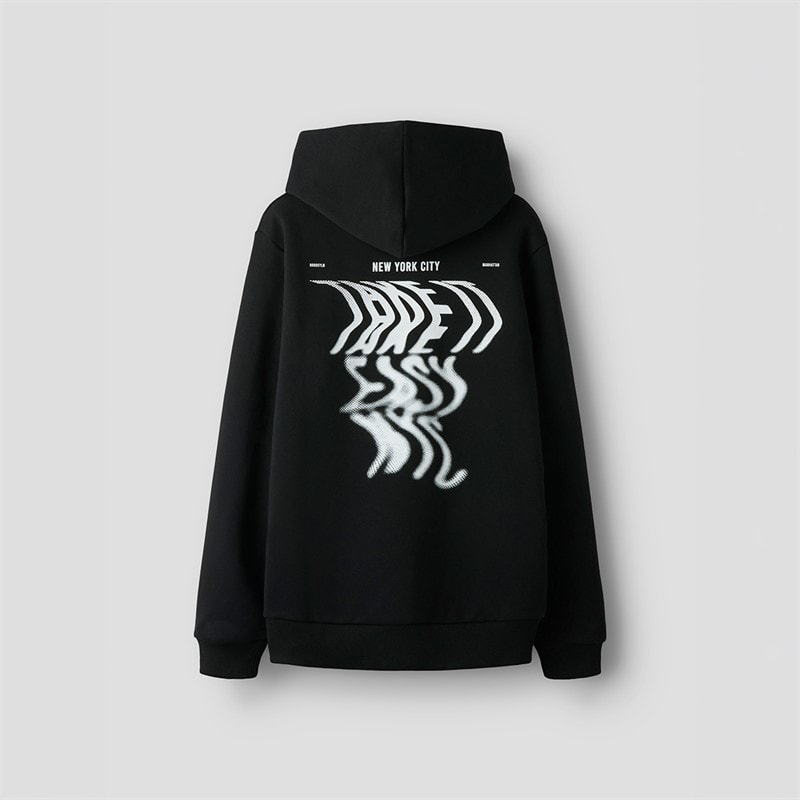 Jongens take hoodie Zwart - Afbeelding 2