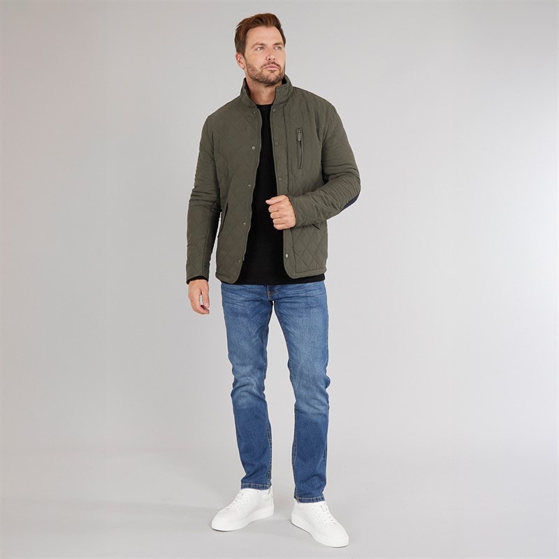 Veste matelassée Prima hommes Olive - Image 4