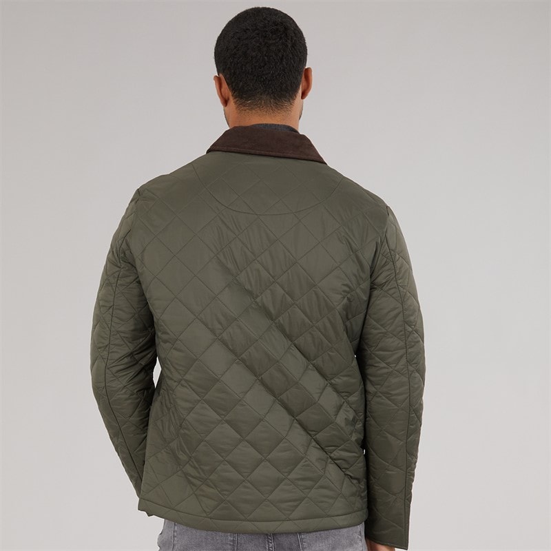 Manteau matelassé mi-lourd hommes Olive - Image 2