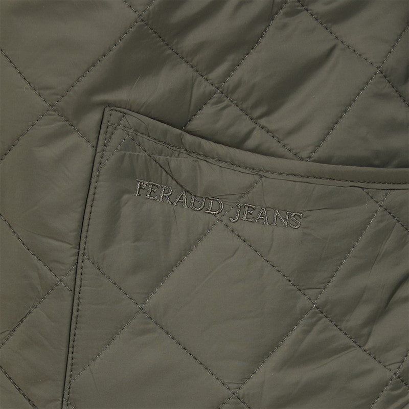 Manteau matelassé mi-lourd hommes Olive - Image 3