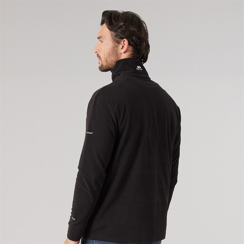 Micro-polaire Masonville zippé 1/2 hommes Noir - Image 2