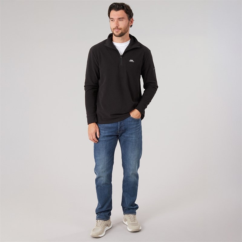Micro-polaire Masonville zippé 1/2 hommes Noir - Image 4