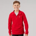 Micro-polaire Masonville zippée 1/2 junior garçons Rouge