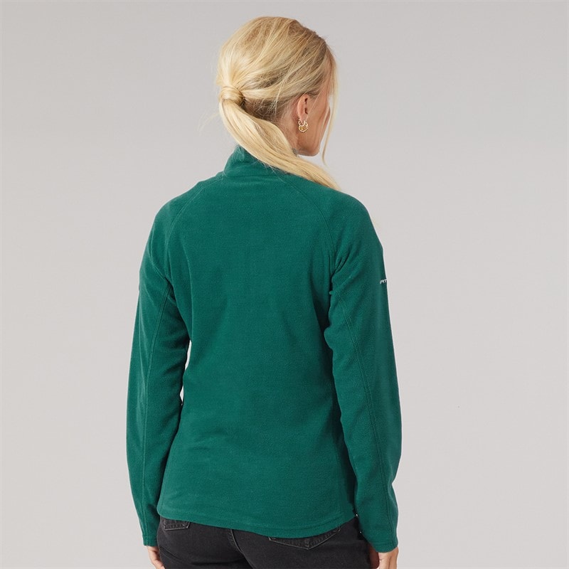 Damen - Shiner 1/2 Reißverschluss Mikrofleece Teal - Bild 2