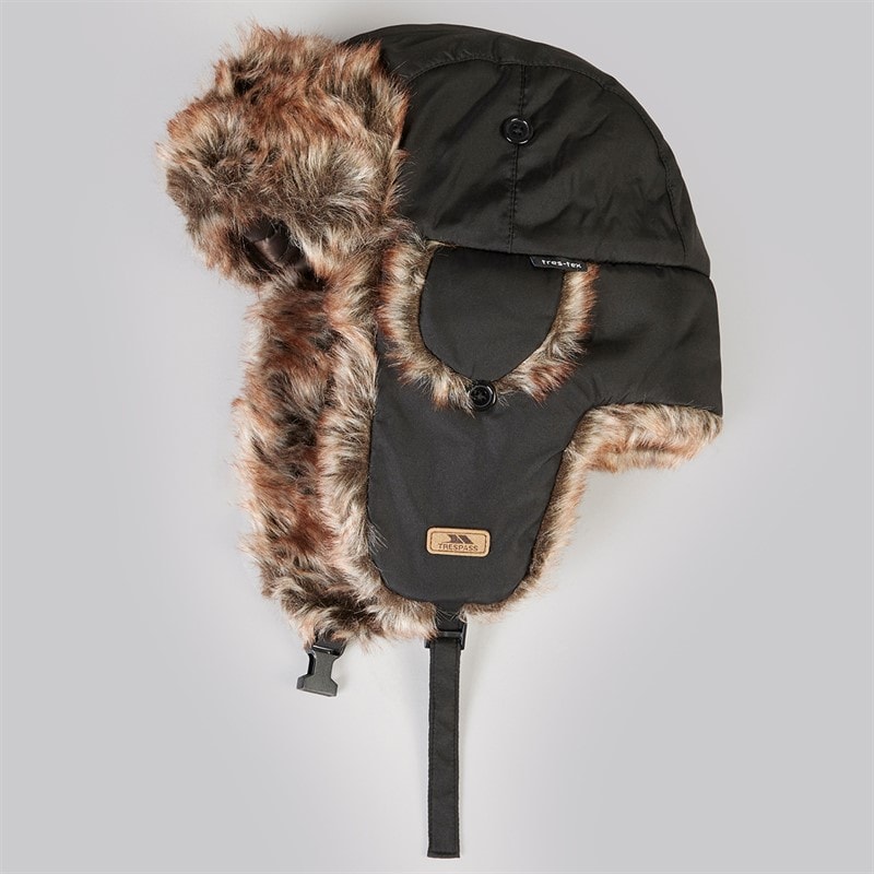 Trespass Dapper trapper hat - Zwart
