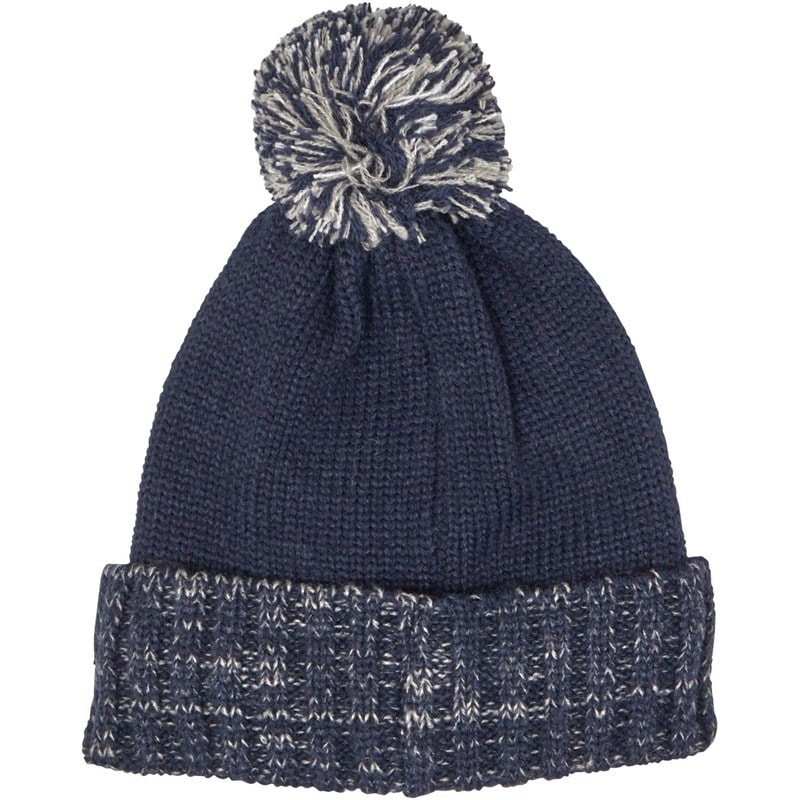 Trespass Bonnet à pompon tricoté nefti filles - Marine - Image 2