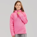 Dziewczęce polar z półzamkiem meadows Pink Lady