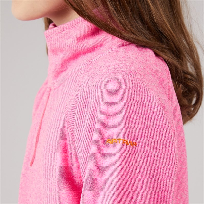 Dziewczęce polar z półzamkiem meadows Pink Lady – zdjęcie  3