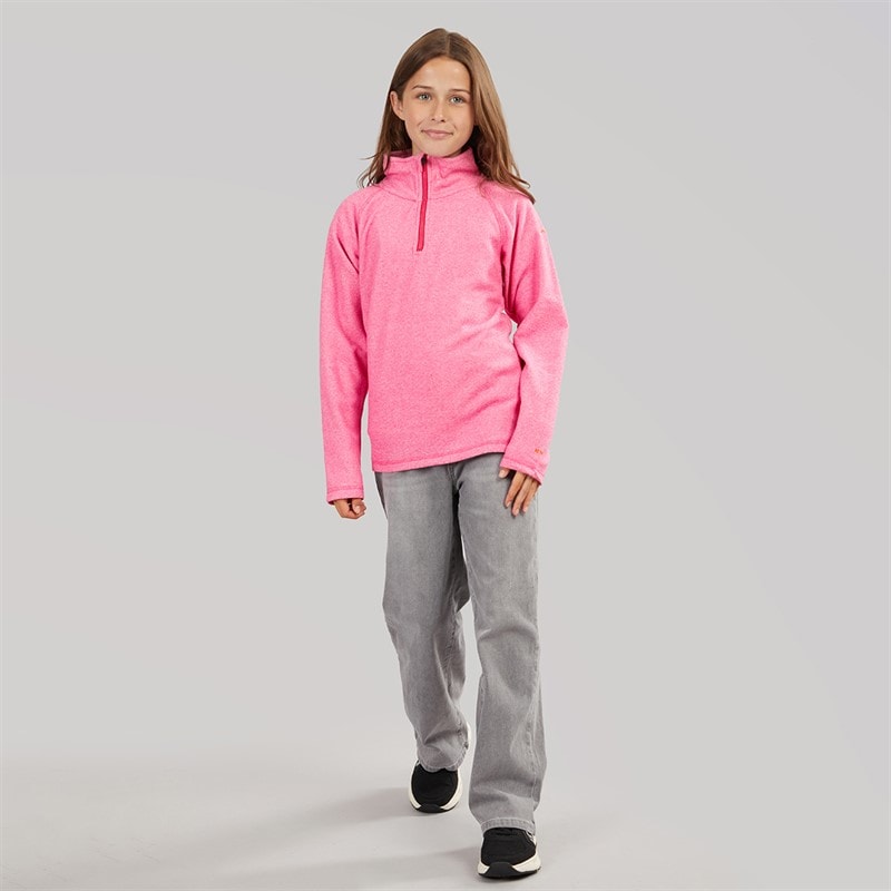Dziewczęce polar z półzamkiem meadows Pink Lady – zdjęcie  4