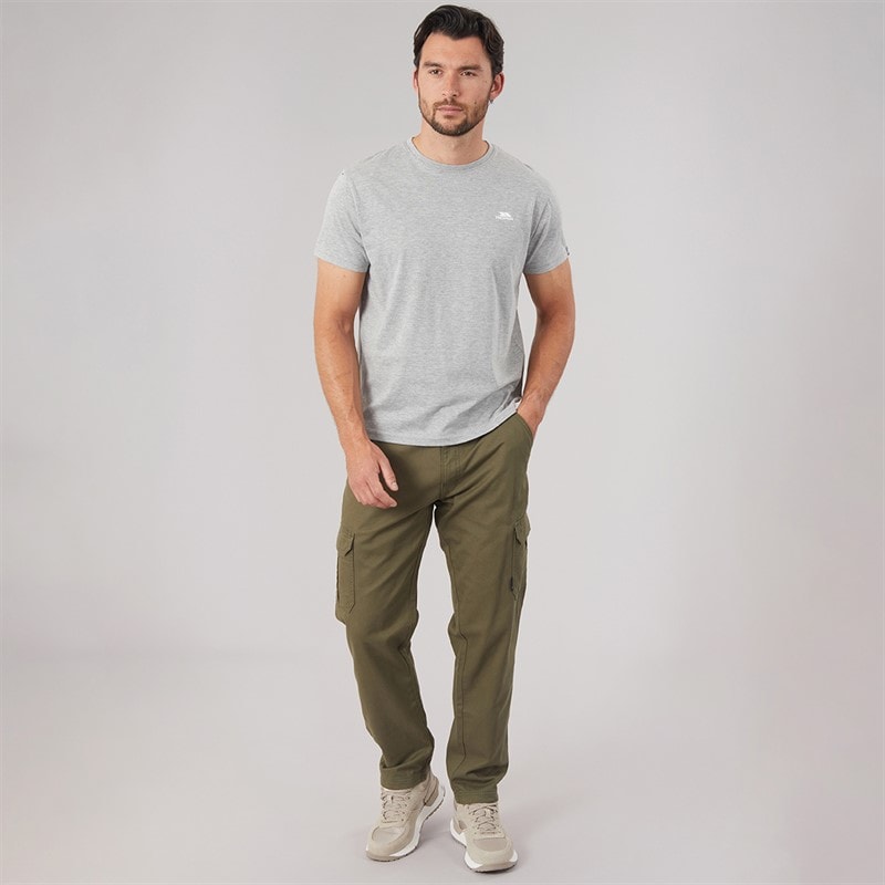 Mężczyźni spodnie trekkingowe tipner Military Green – zdjęcie  4