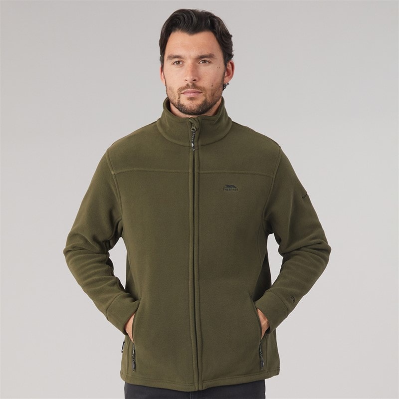 Herren - Bernal Fleecejacke mit Reißverschluss Dark Vine - Bild 3