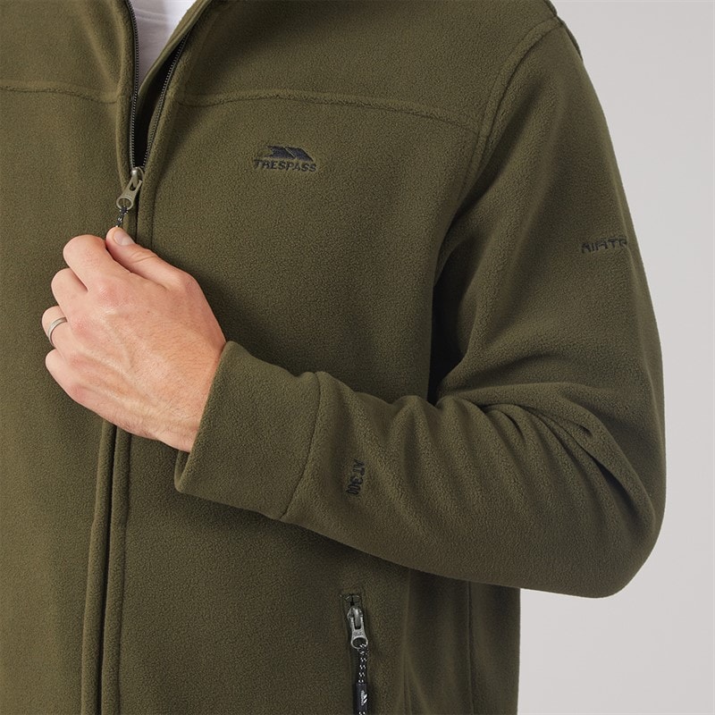Herren - Bernal Fleecejacke mit Reißverschluss Dark Vine - Bild 5