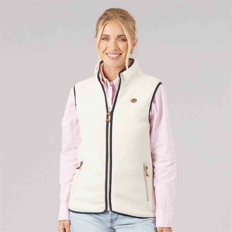 Dames pleasance fleecegilet met volle ritssluiting Ghost - Afbeelding 3