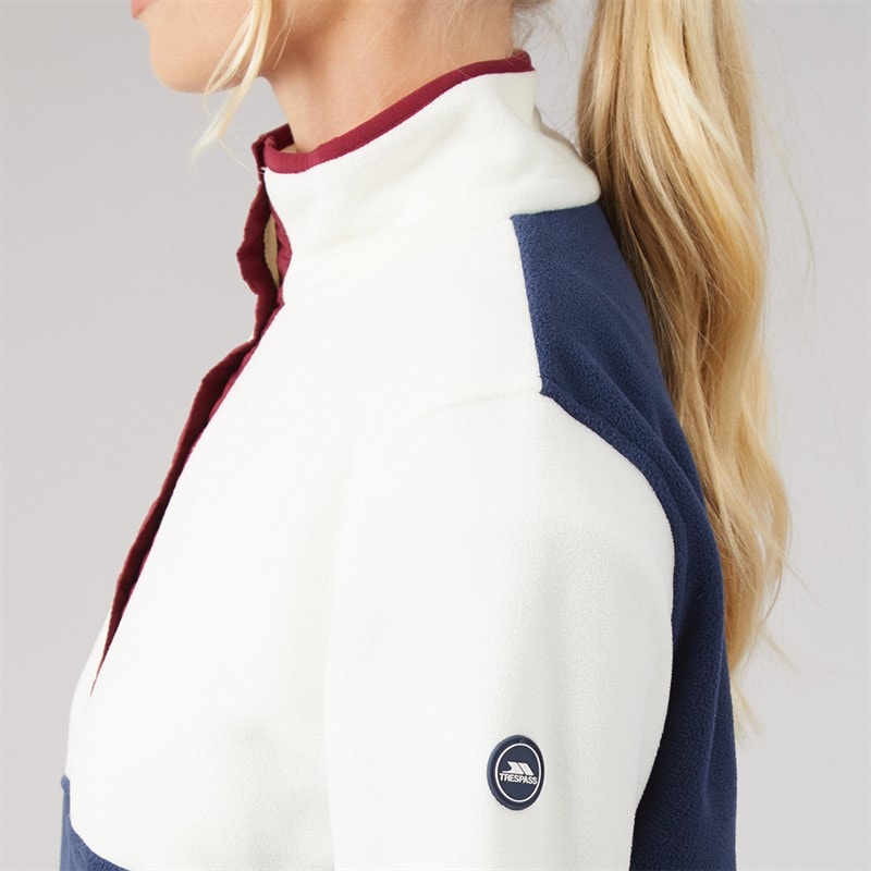 Dames abilene halfbutton fleece Ghost - Afbeelding 3