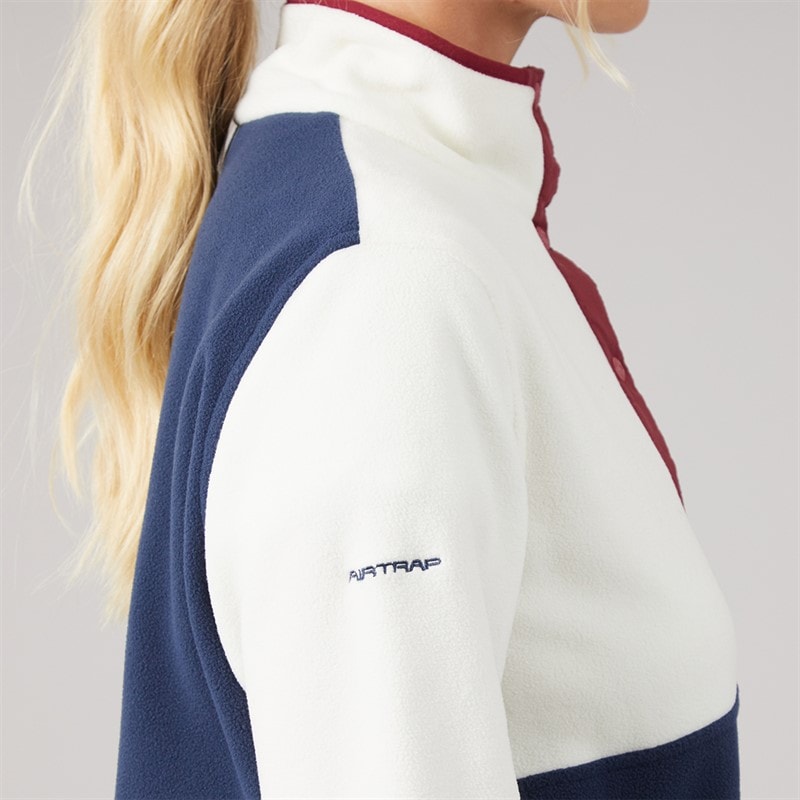 Dames abilene halfbutton fleece Ghost - Afbeelding 5
