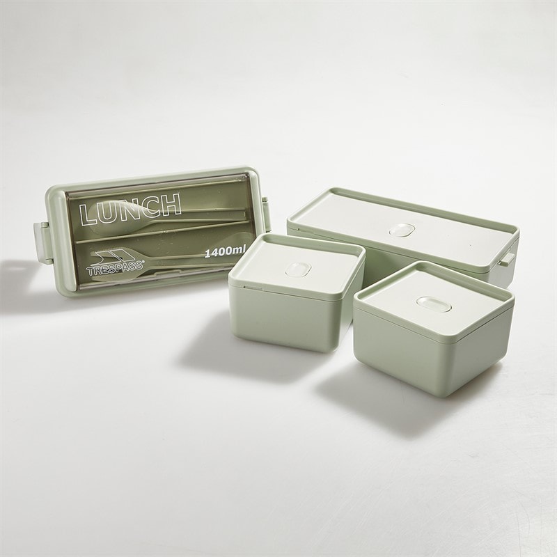 Bento 1400ml lunchbox Sage - Afbeelding 2