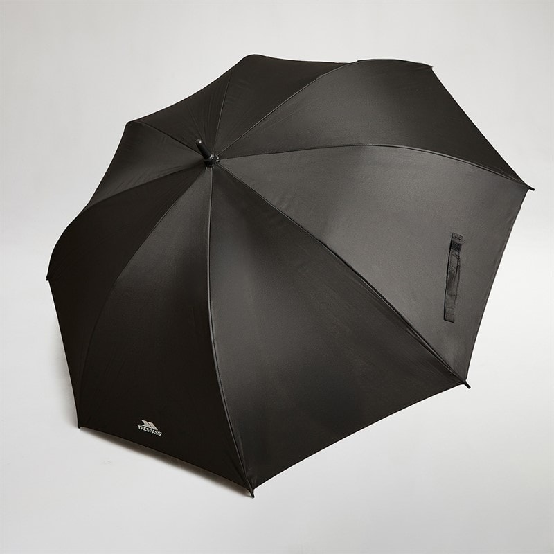 Trespass Unisex - Winddichter Golf-Regenschirm - Schwarz
